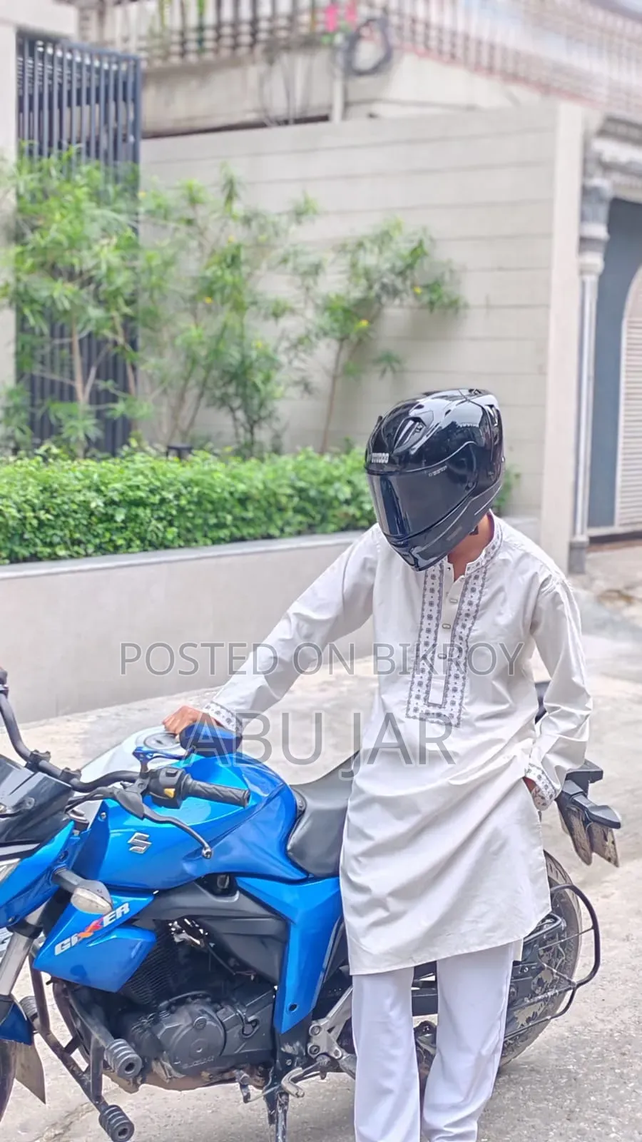 Suzuki Gixxer Monotone 2017 Blue