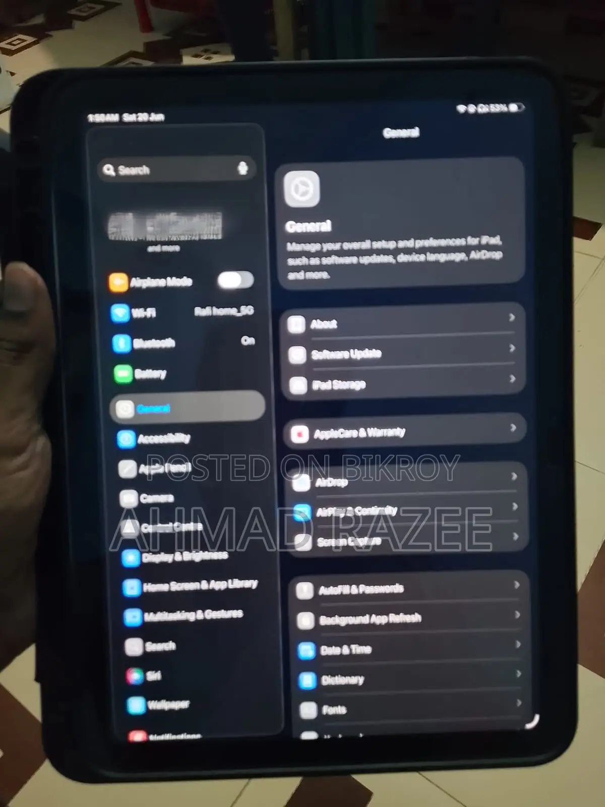 Apple iPad Wi-Fi 128 GB Silver