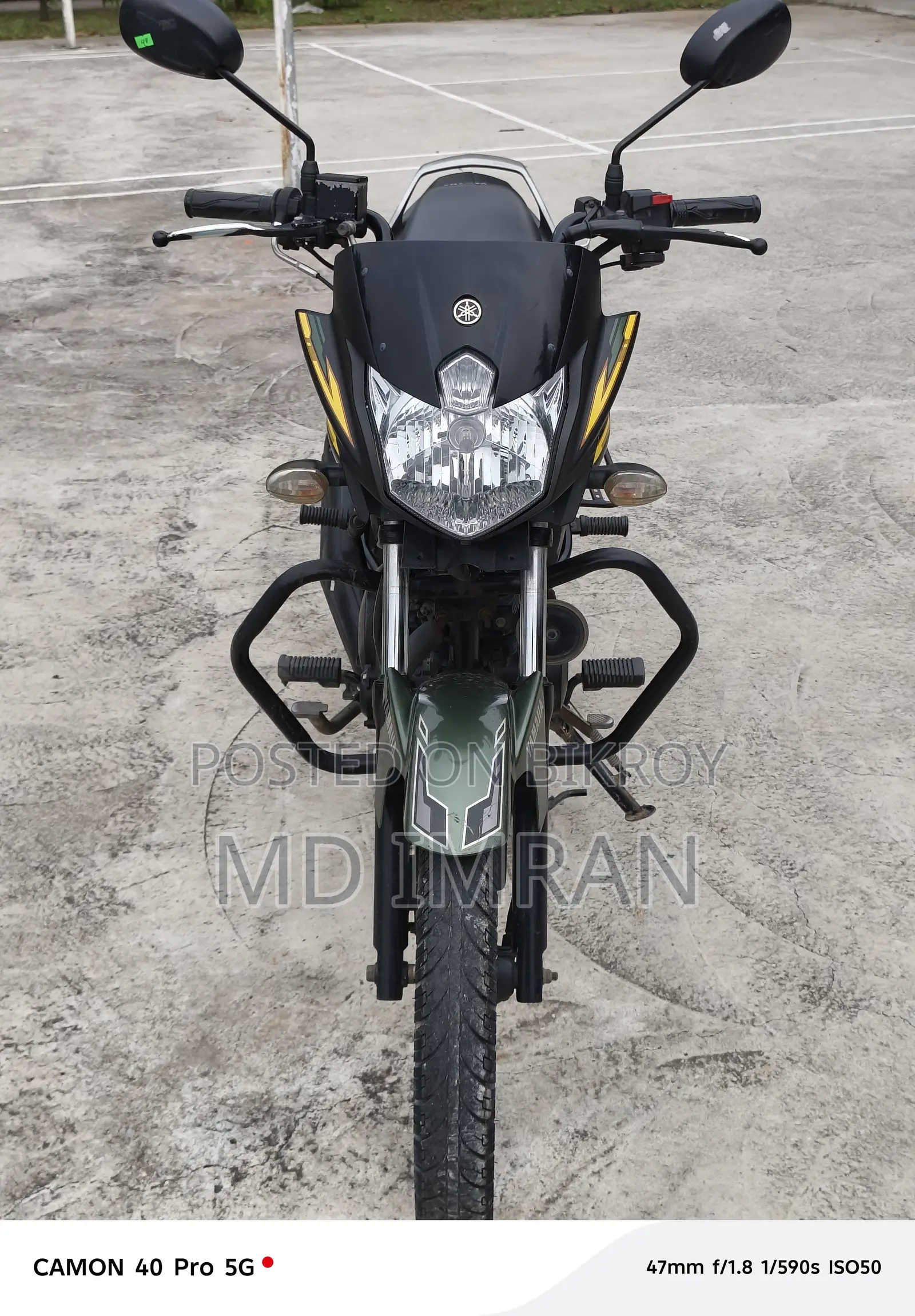 Yamaha Saluto 125 2017 Black