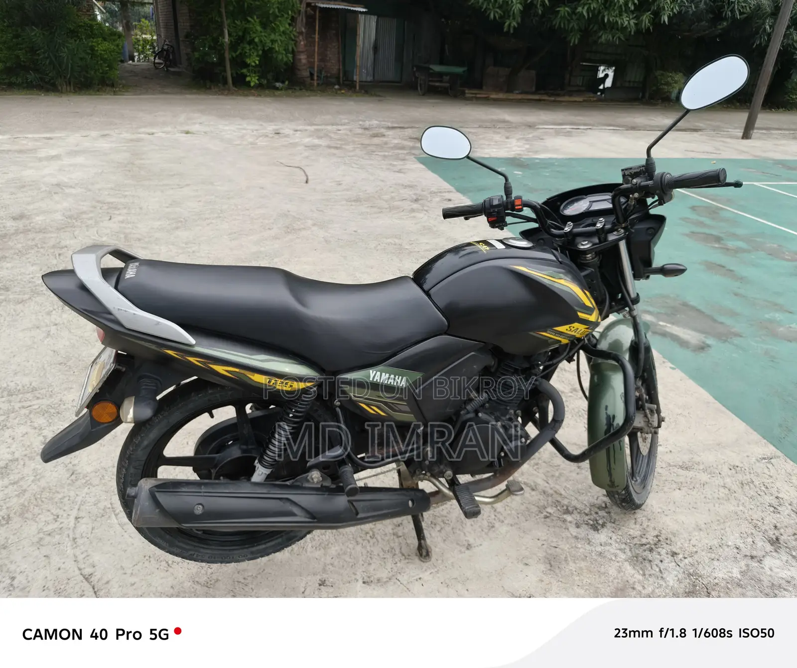 Yamaha Saluto 125 2017 Black