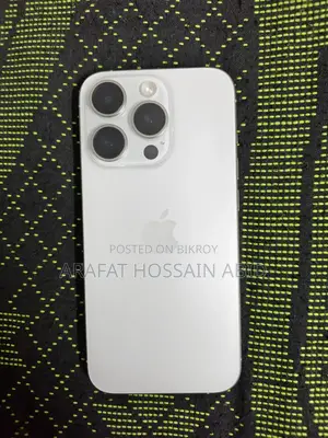অ্যাপল আইফোন ১৫ প্রো ২৫৬ জিবি হোয়াইট