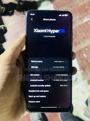 Xiaomi Redmi Note 11 128 GB Blue