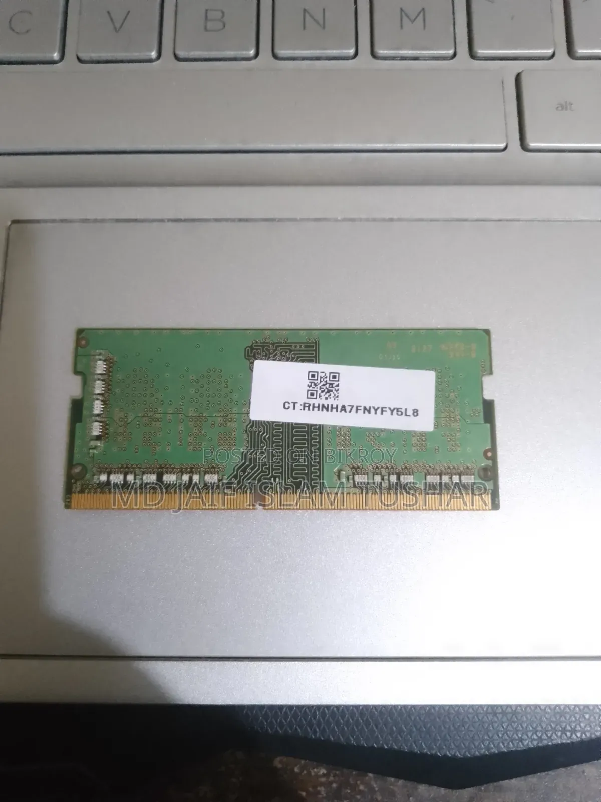 Laptop RAM (Samsung) for Sale
