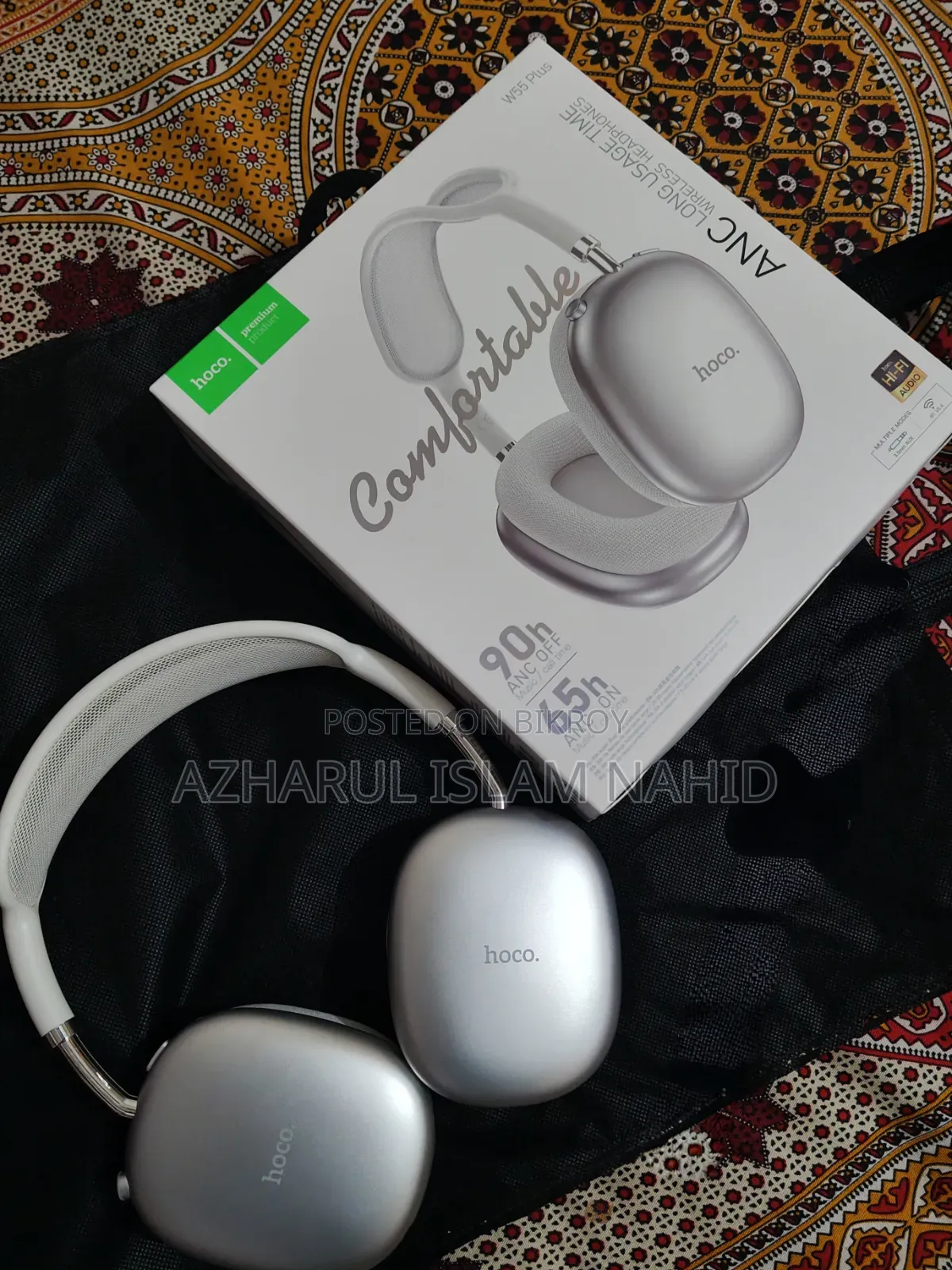 Hoco W55 Plus Anc Headphone