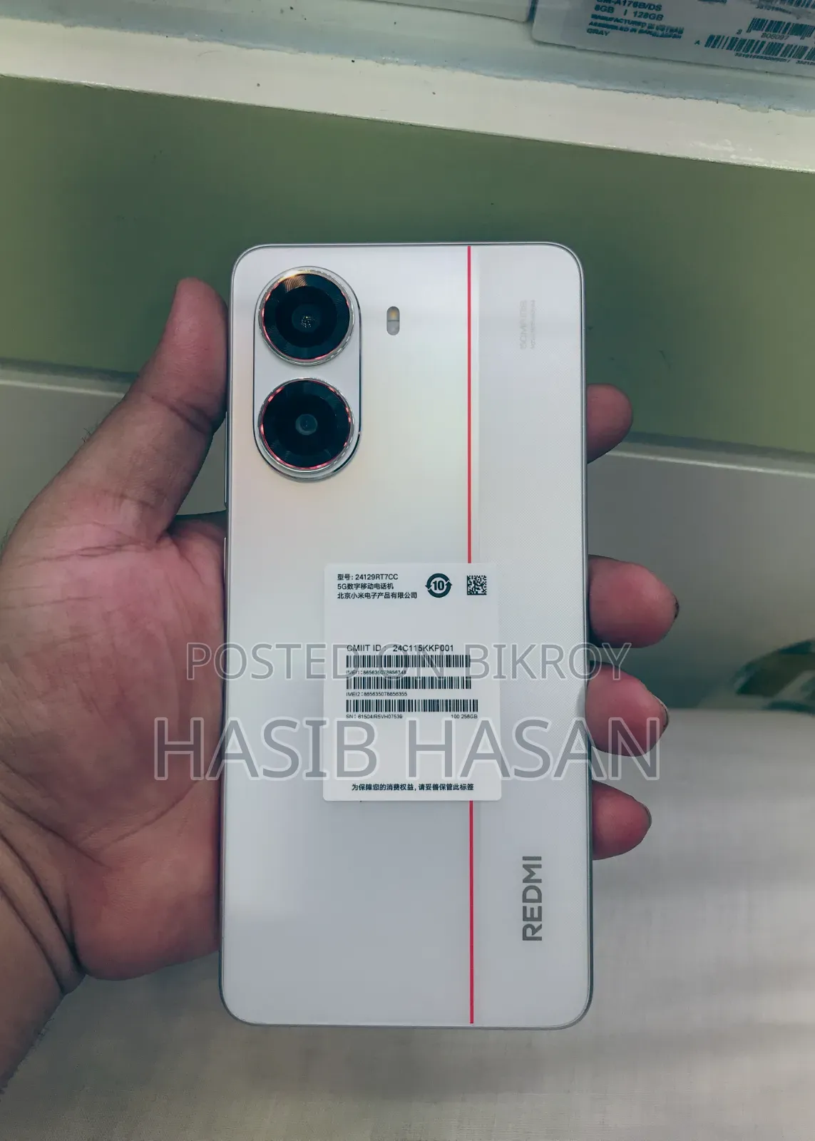 Xiaomi Redmi Turbo 4 256 GB White