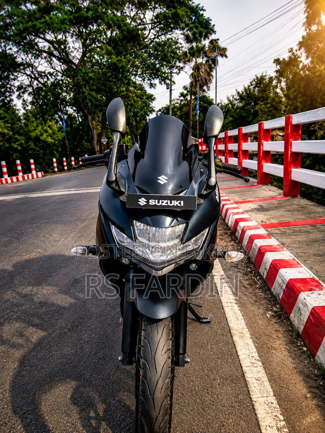 New Suzuki Gixxer Fi ABS 2024 Blue
