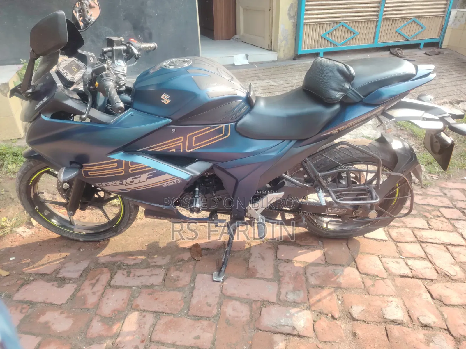 New Suzuki Gixxer Fi ABS 2024 Blue
