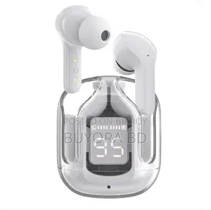 Ultrapods Max True Wireless Earbuds - Trans, Bluetooth 5.3, Waterproof