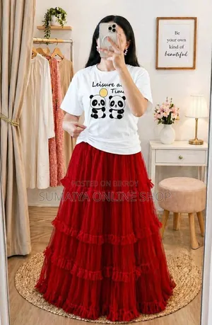 Tshirt and Skirt Set