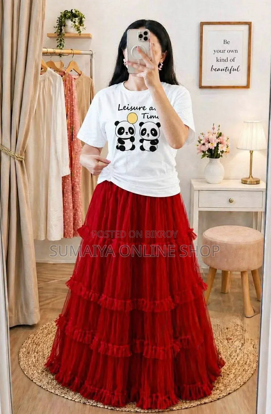 Tshirt and Skirt Set