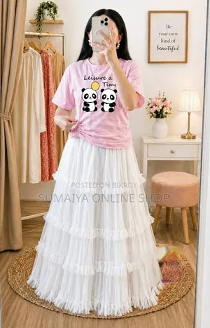 Tshirt and Skirt Set