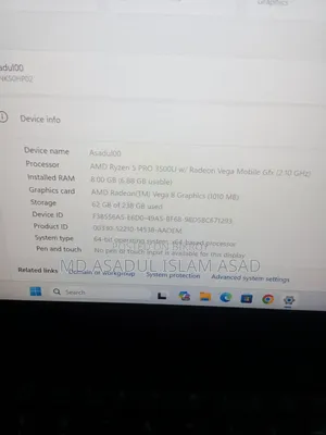 Laptop Lenovo ThinkPad t495s 8GB AMD Ryzen 5 SSD 256GB
