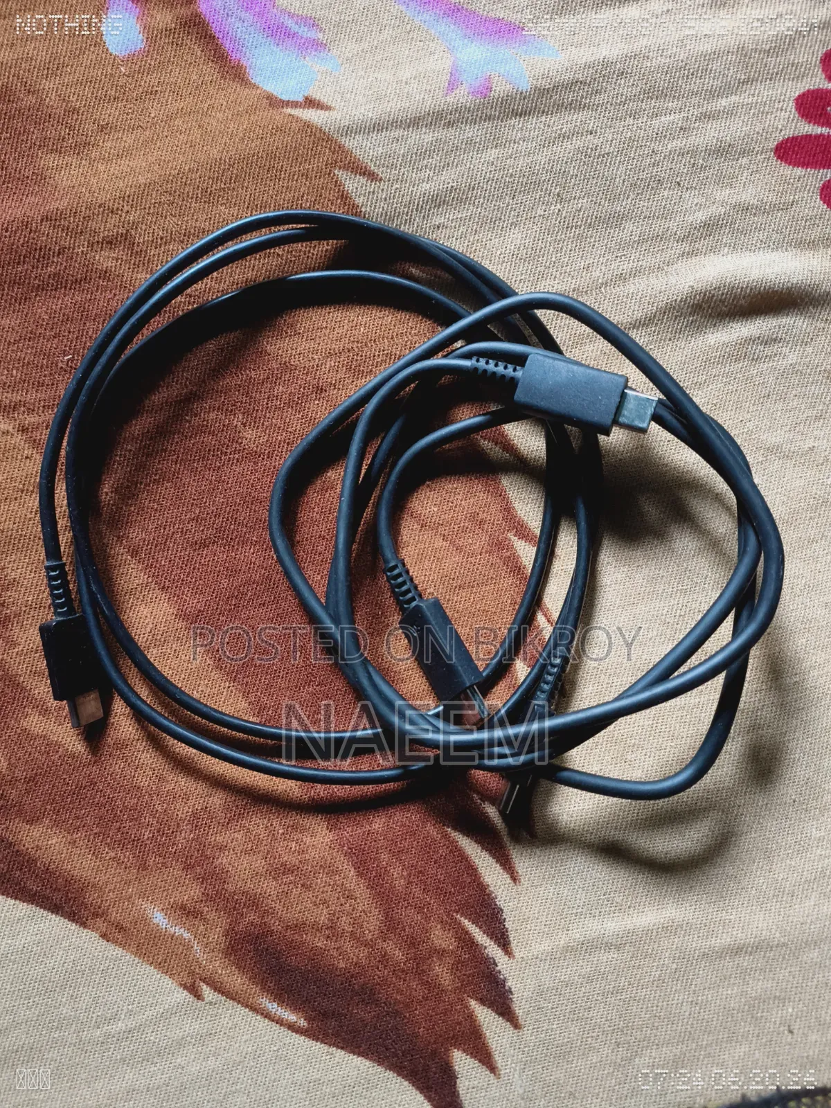 2 Type-C to Type-C PD Cables