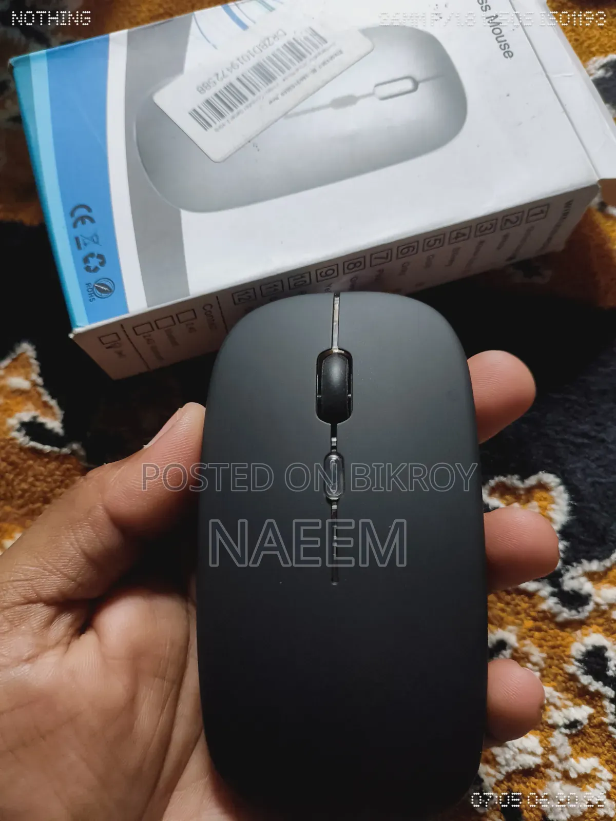 Bluetooth Mouse RGB, Wireless Microphone
