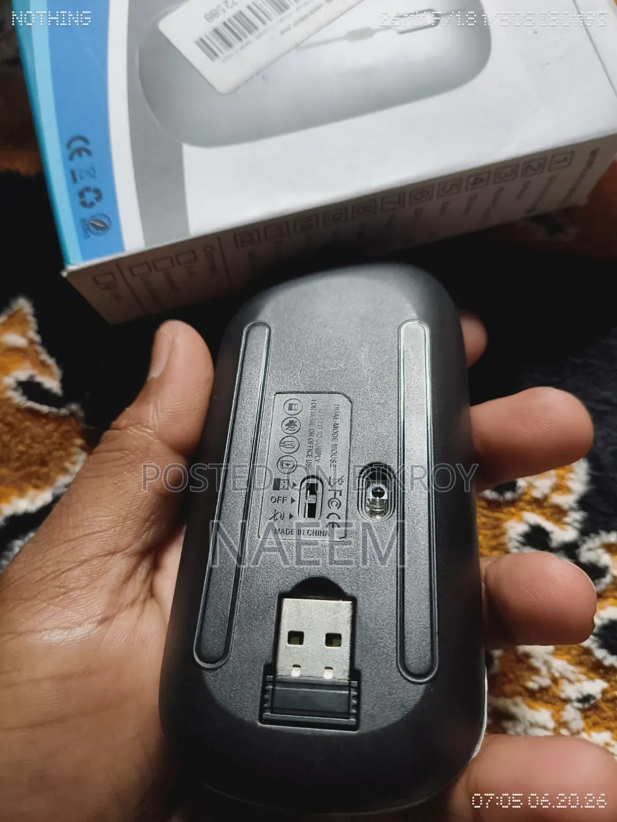 Bluetooth Mouse RGB, Wireless Microphone