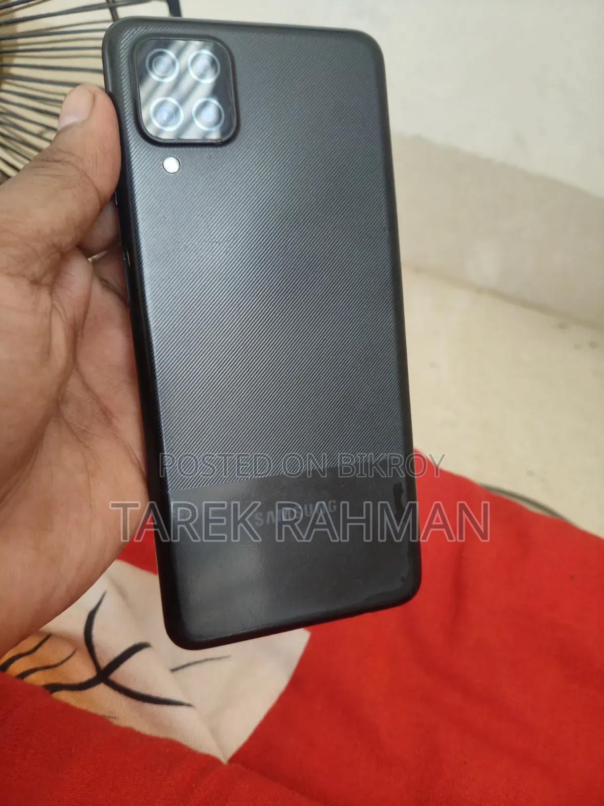 স্যামসাং গ্যালাক্সি এ১২ ৬৪ জিবি ব্ল্যাক