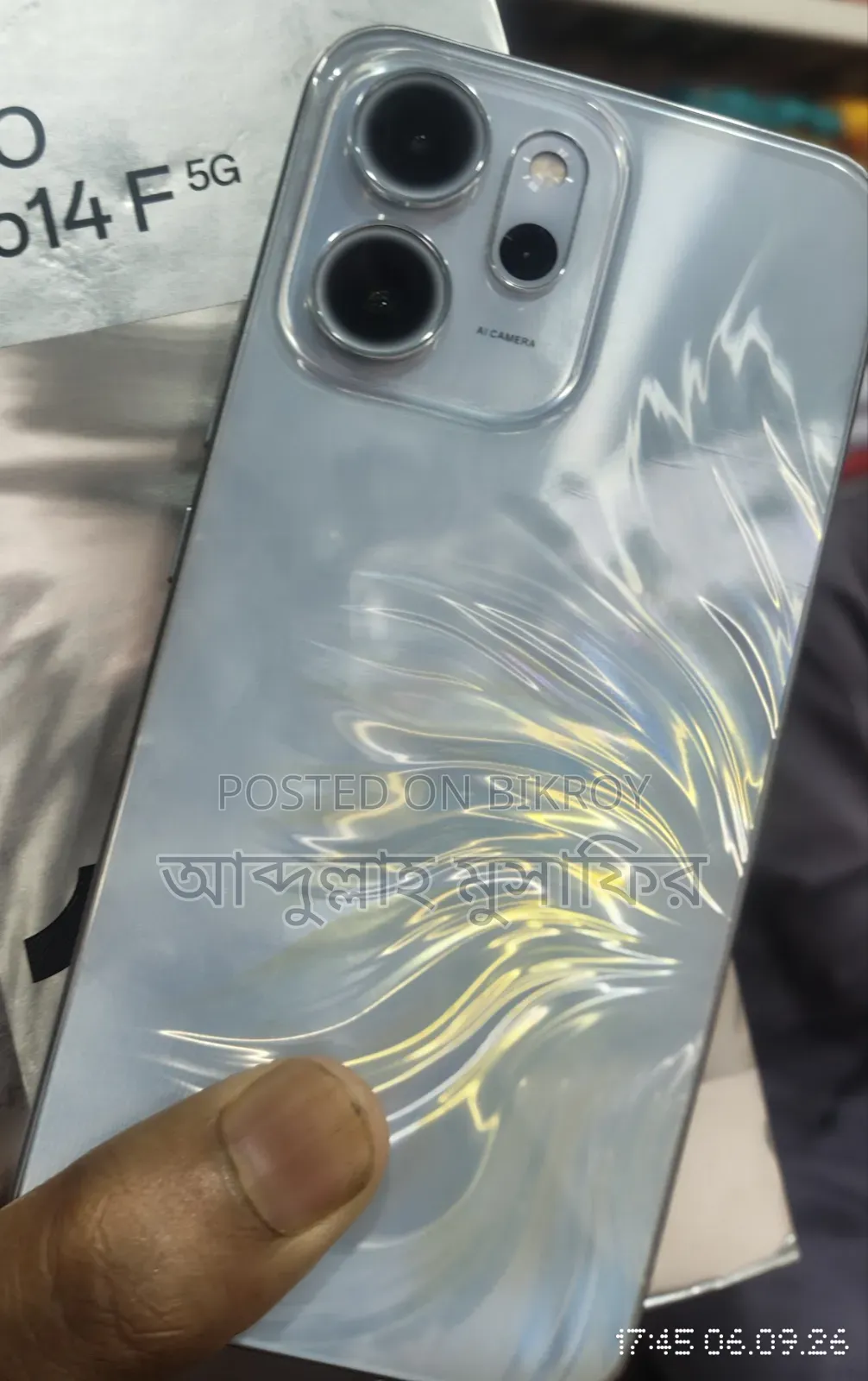 Oppo Reno14 F 256 GB White