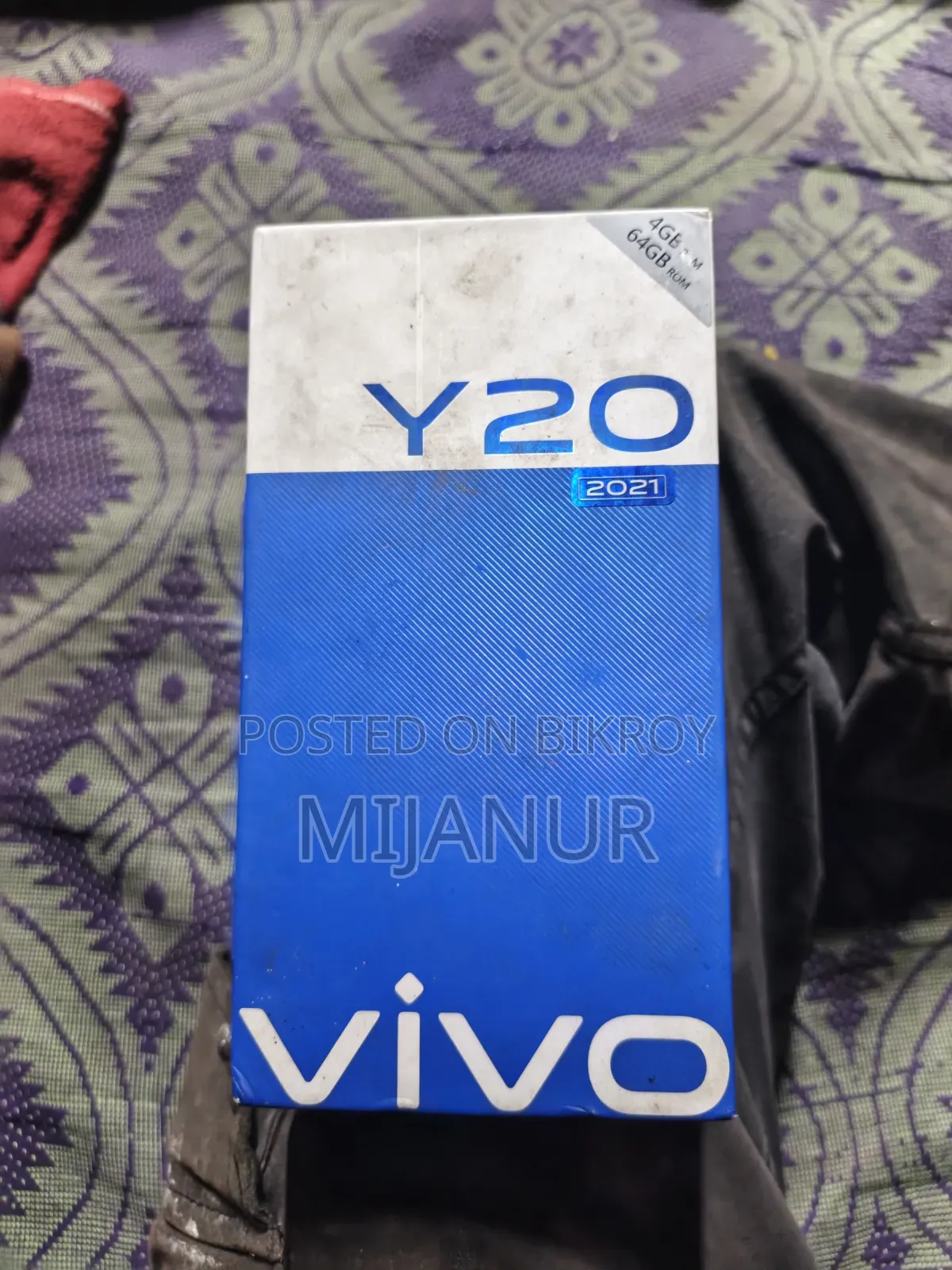 Vivo Y20 64 GB Black