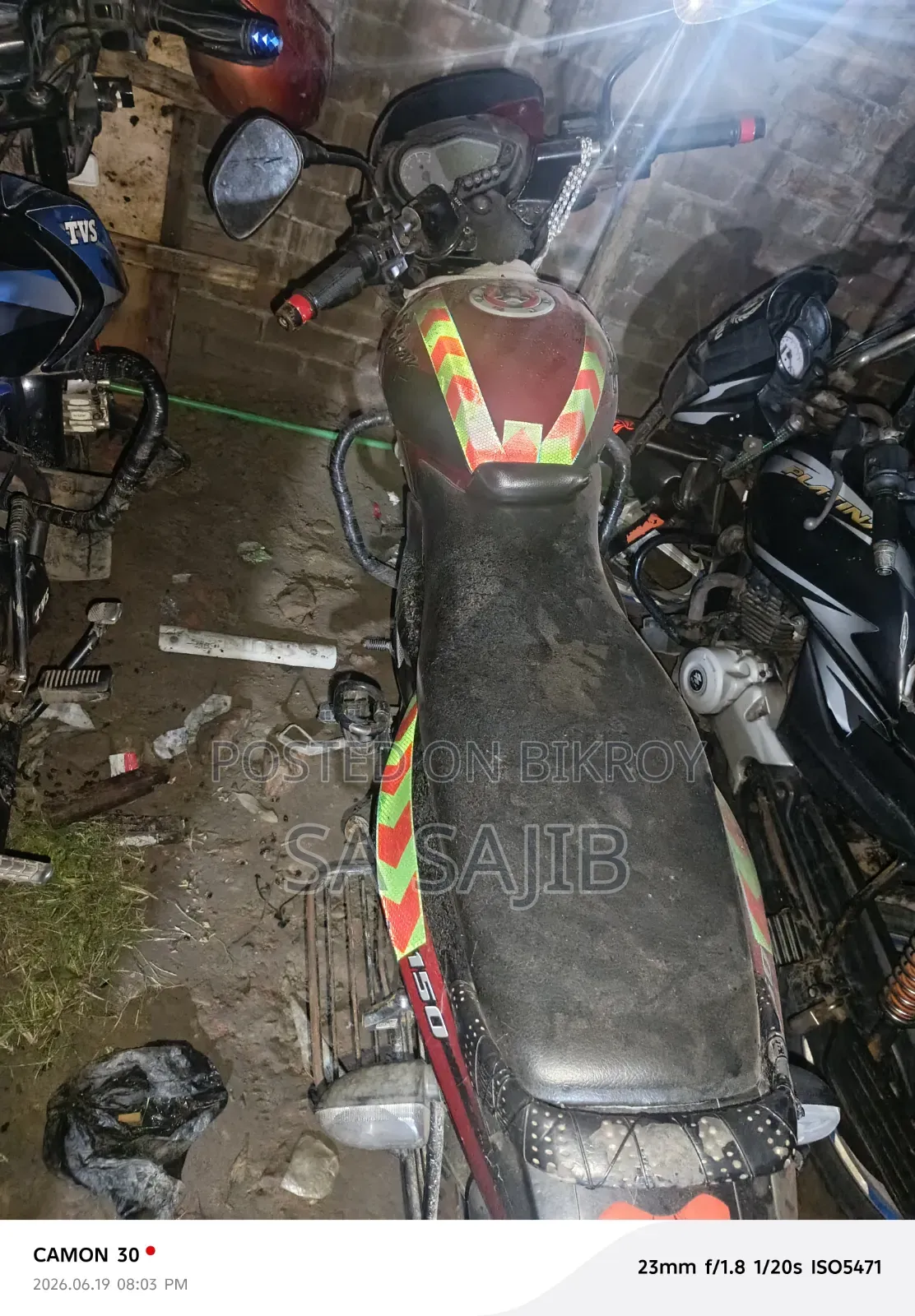 Bajaj Pulsar 150 2014 Red