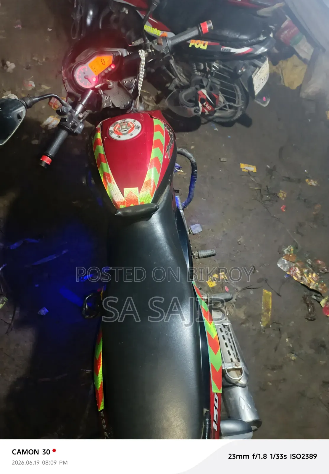Bajaj Pulsar 150 2014 Red