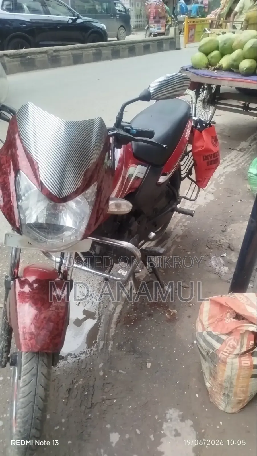 TVS Metro 2018 Red