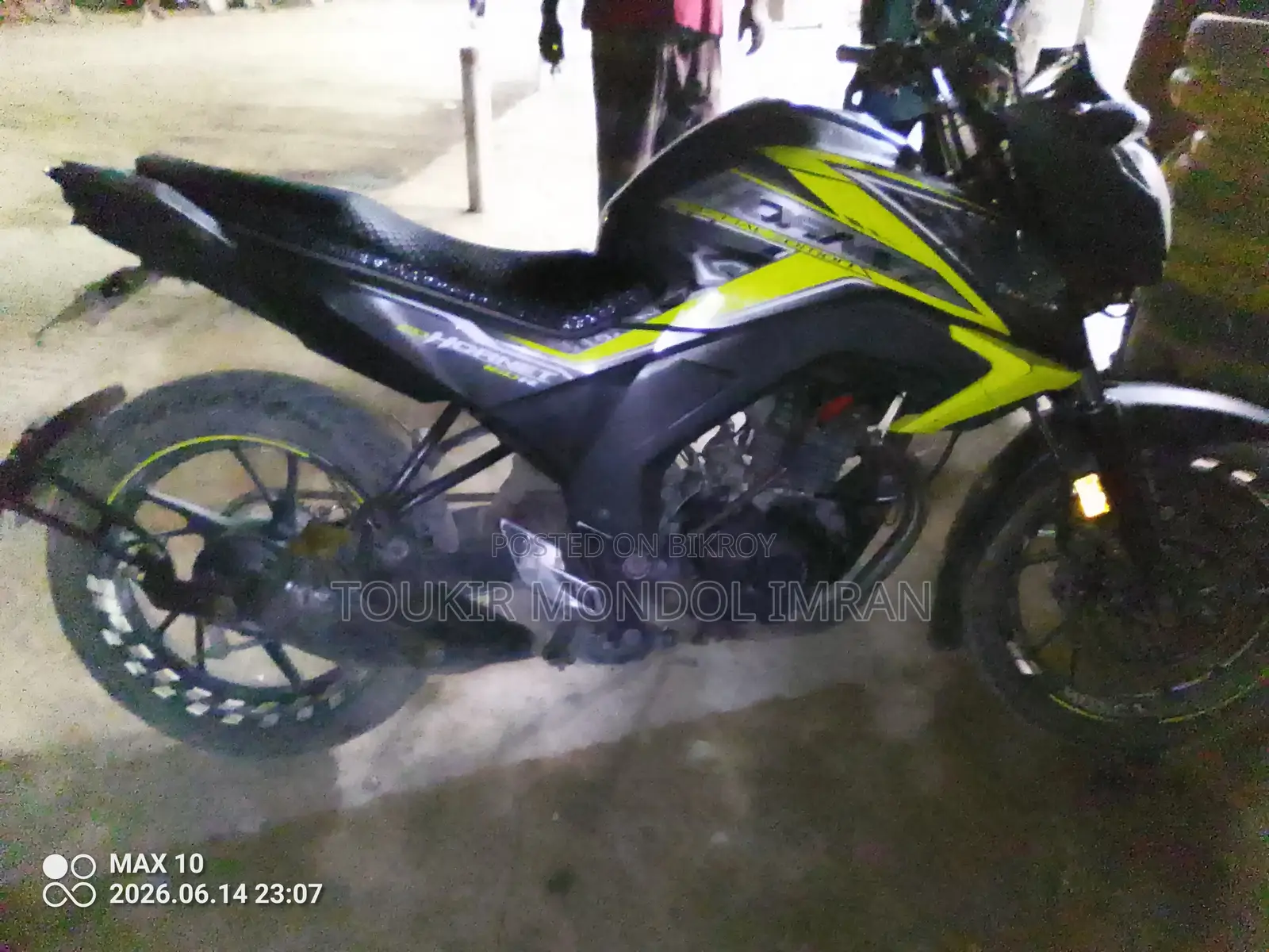 হোন্ডা হর্নেট ২০১৯ কালো