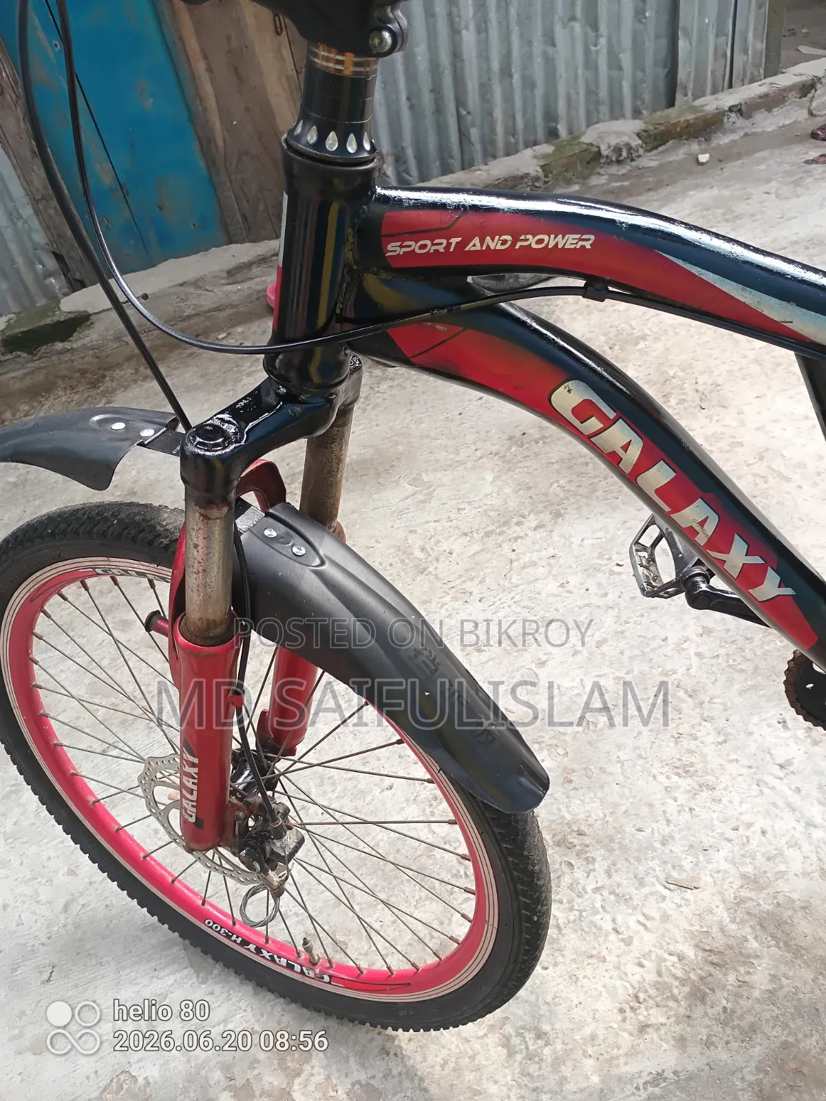 A bicycle will be sold at Sadar Road