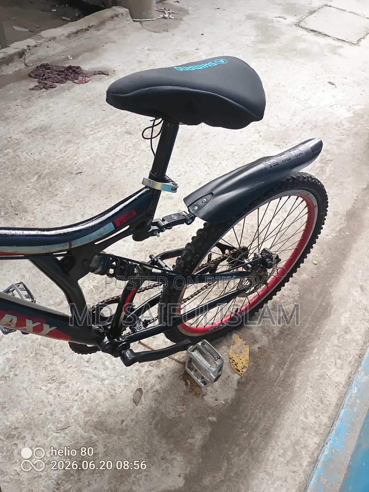 A bicycle will be sold at Sadar Road
