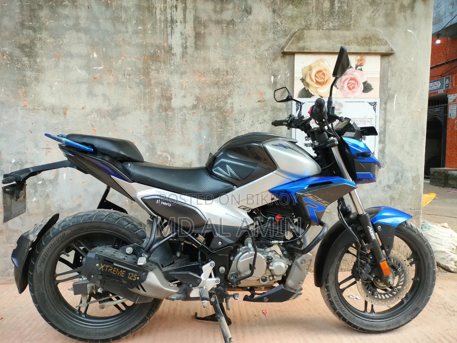 Hero Xtreme 125R 2025 Blue