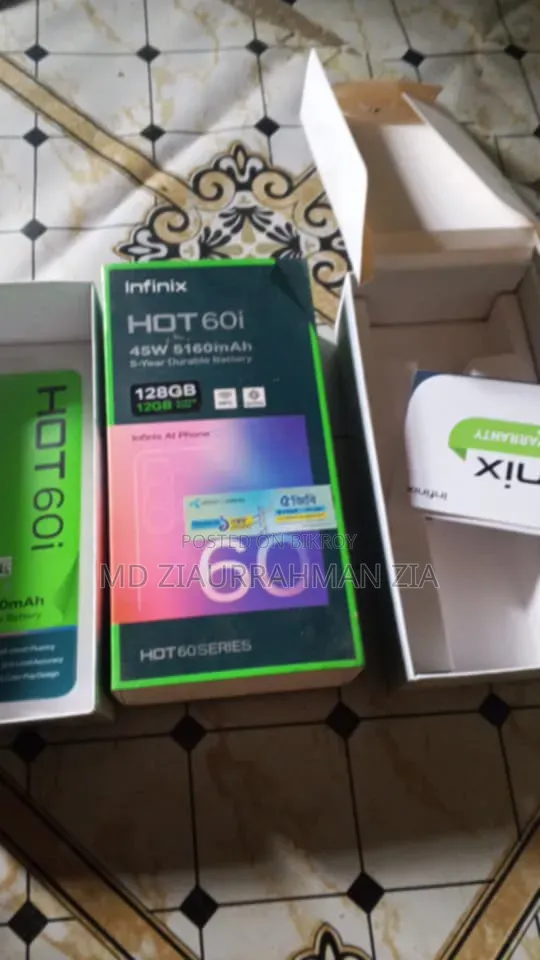 Infinix Hot 60i 128 GB White