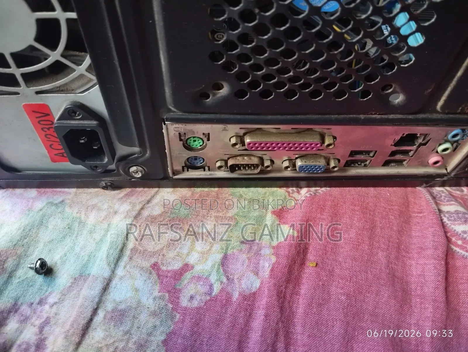 Desktop Computer Gigabyte GB-BACE-3000 8GB Intel Core I3 SSD 128GB