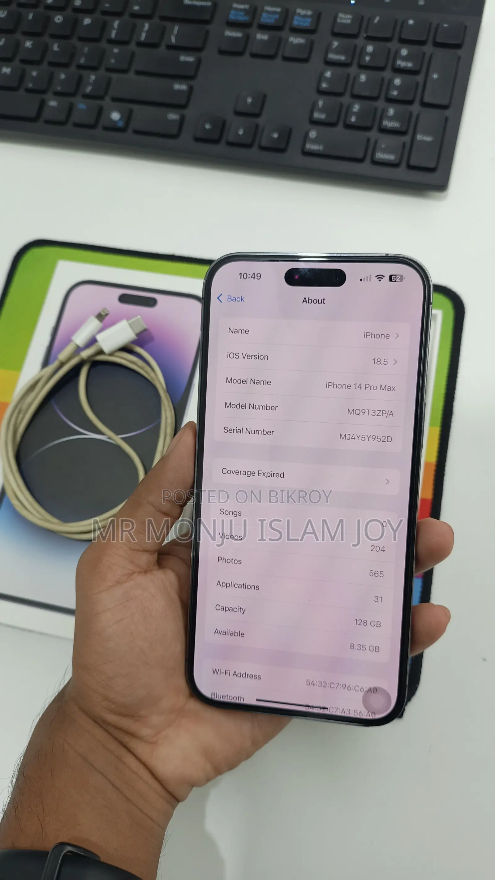 Apple iPhone 14 Pro Max 128 GB Purple