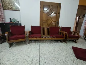 Teak Wood Sofa Set