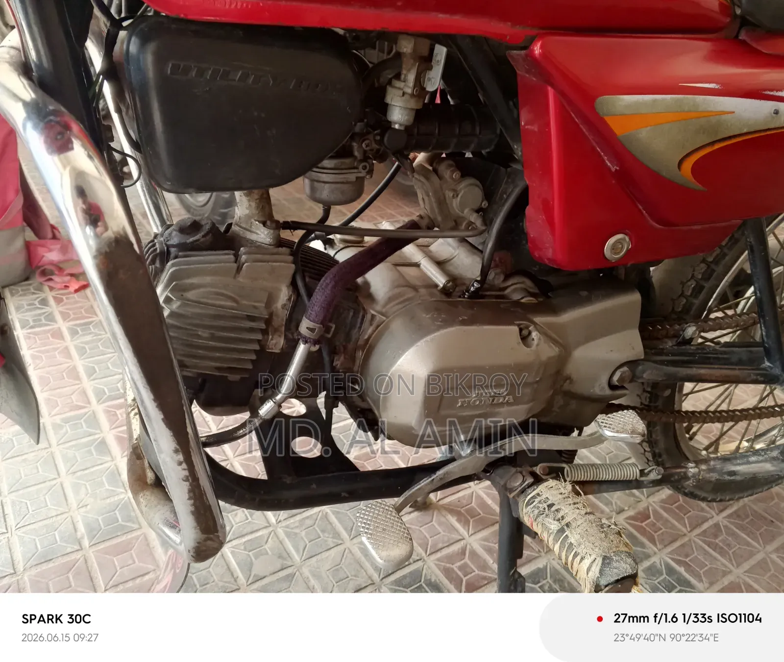 Hero Splendor Plus 2012 Red