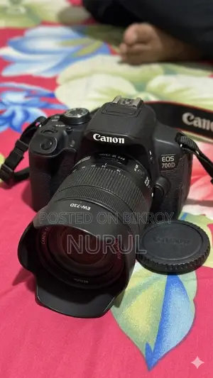 Canon 700d DSLR ক্যামেরা ও 18-135mm Usm লেন্স | চমৎকার কন্ডিশন