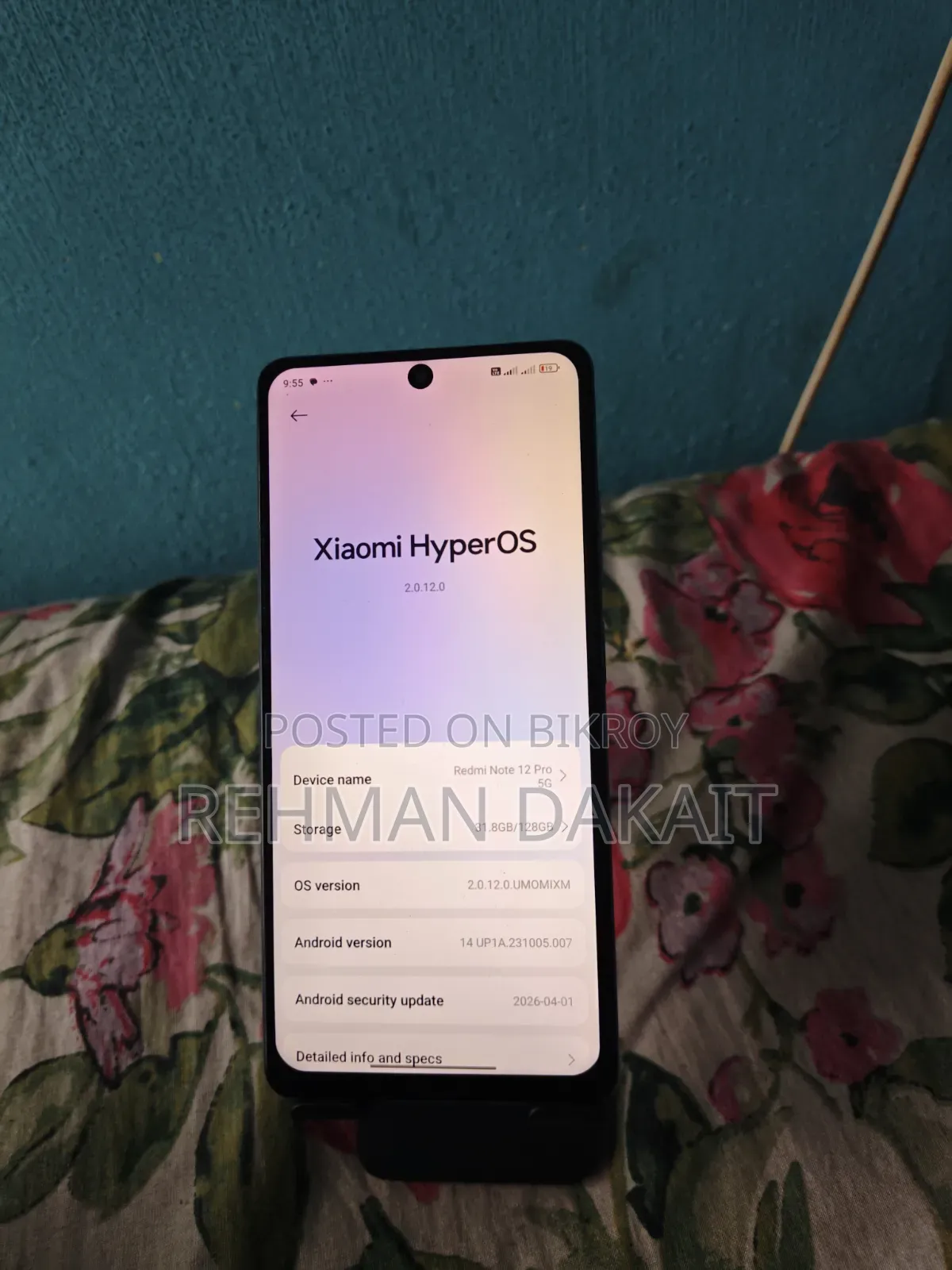 Xiaomi Redmi Note 12 Pro 5G 128 GB Blue