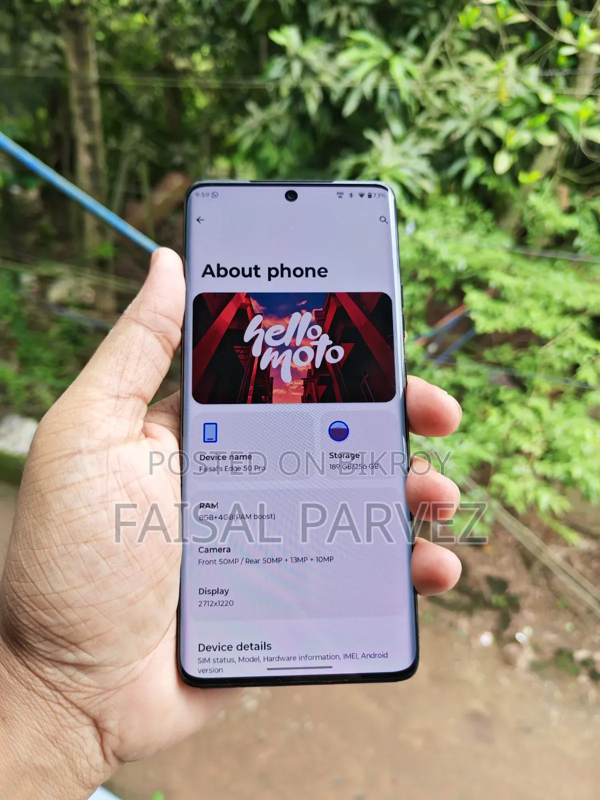 Motorola Edge 50 Pro 256 GB Black