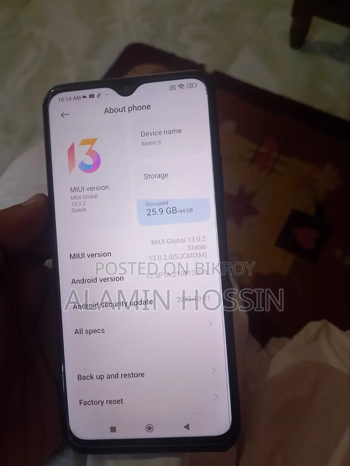 Xiaomi Redmi 9 64 GB Gray