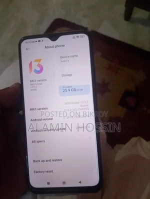Xiaomi Redmi 9 64 GB Gray