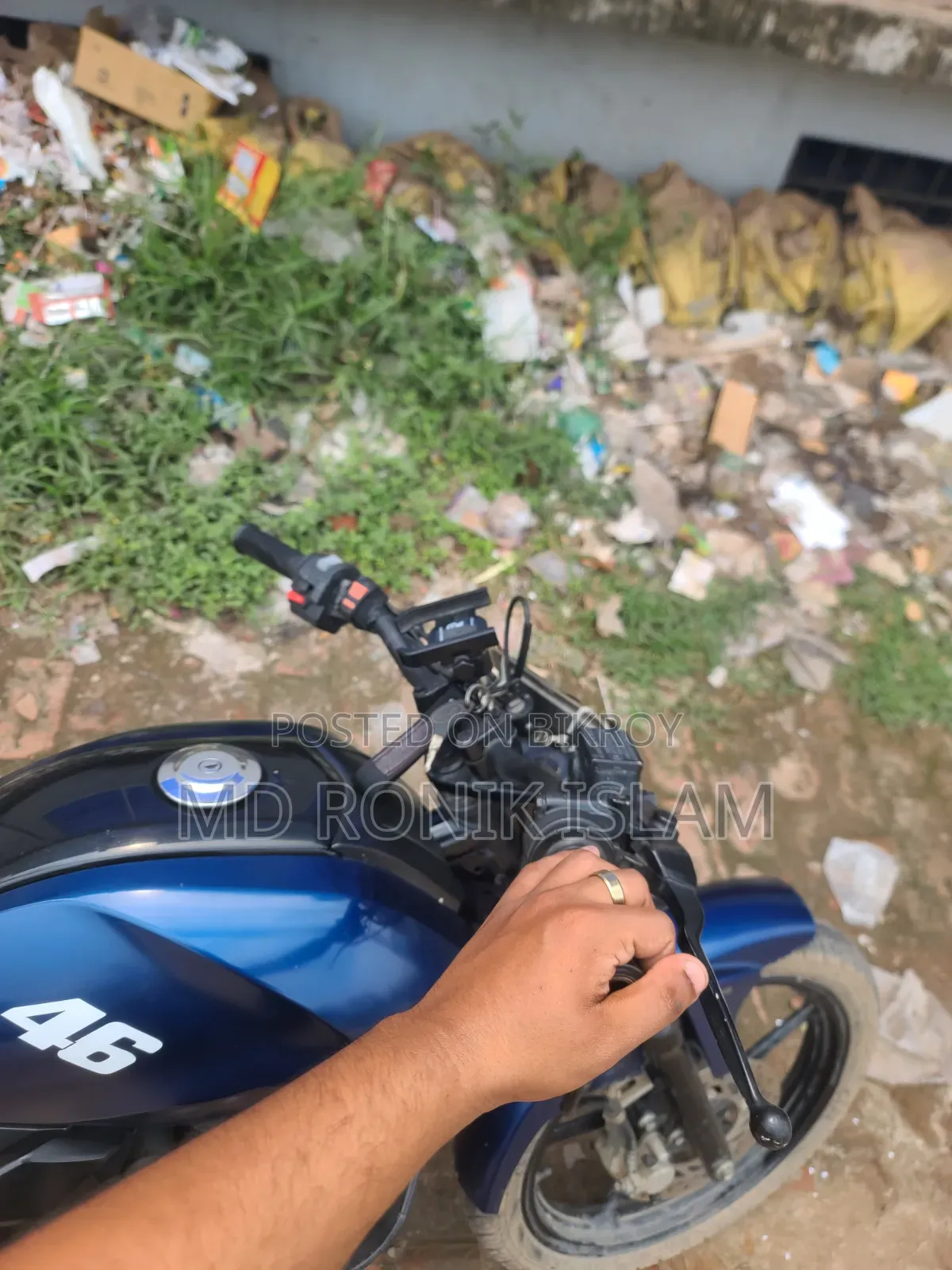 New Yamaha Saluto 125 2022 Blue