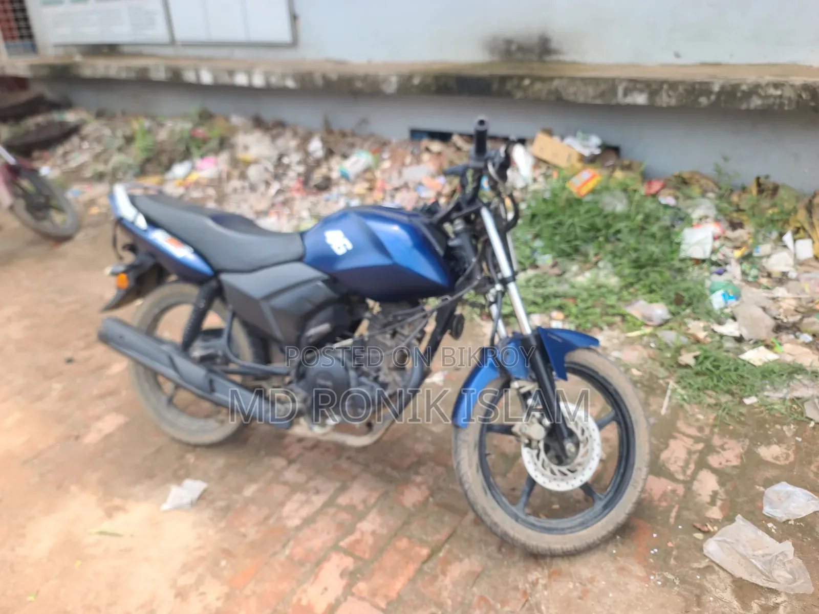 New Yamaha Saluto 125 2022 Blue