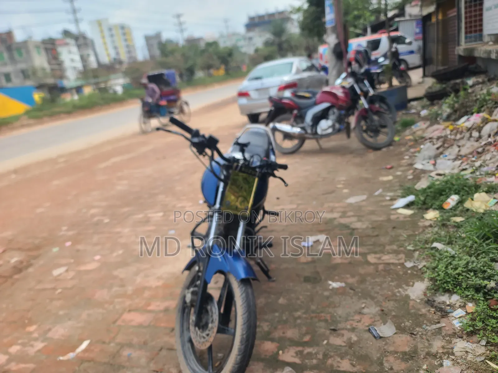 New Yamaha Saluto 125 2022 Blue