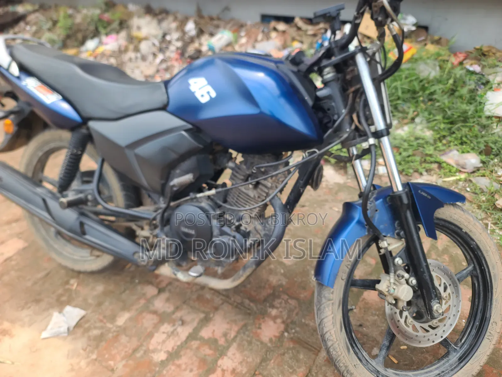 New Yamaha Saluto 125 2022 Blue