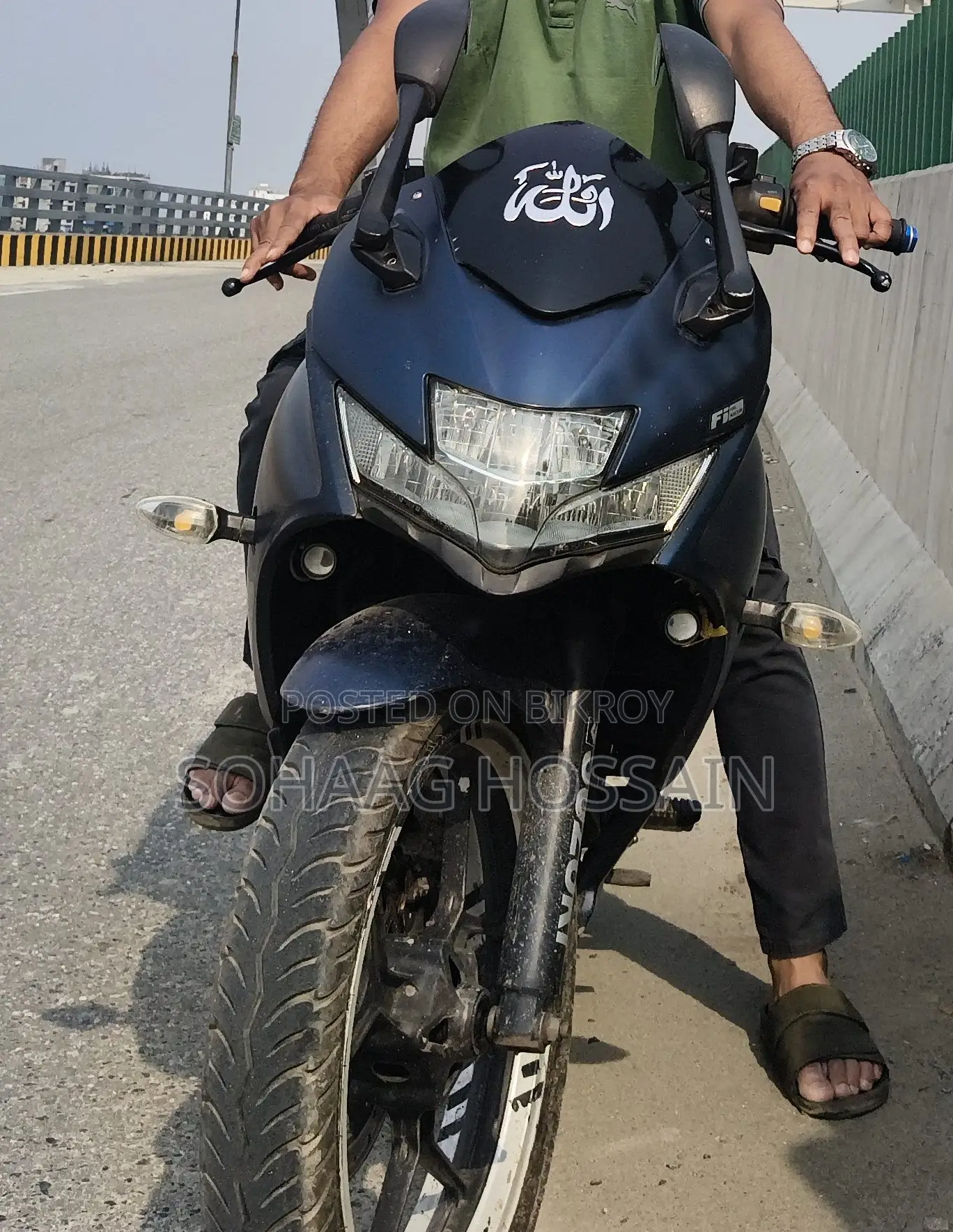 Suzuki Gixxer SF FI 2023 Blue