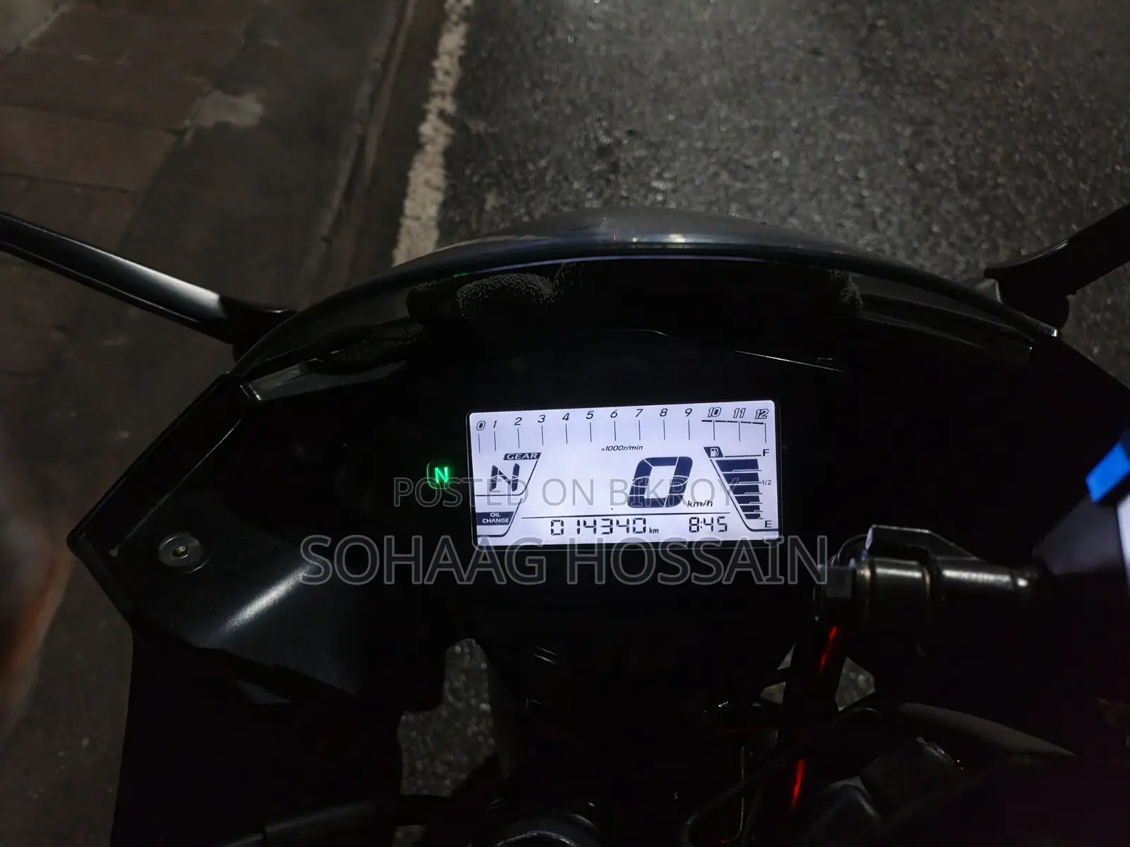 Suzuki Gixxer SF FI 2023 Blue