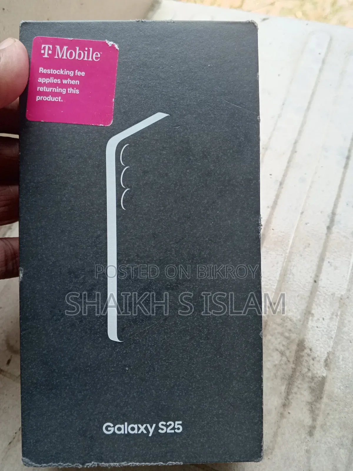 New Samsung Galaxy S25 512 GB Gray