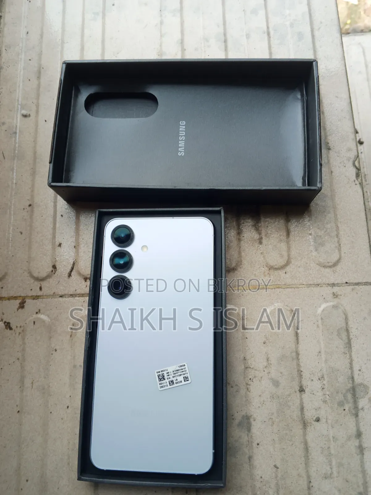 New Samsung Galaxy S25 512 GB Gray