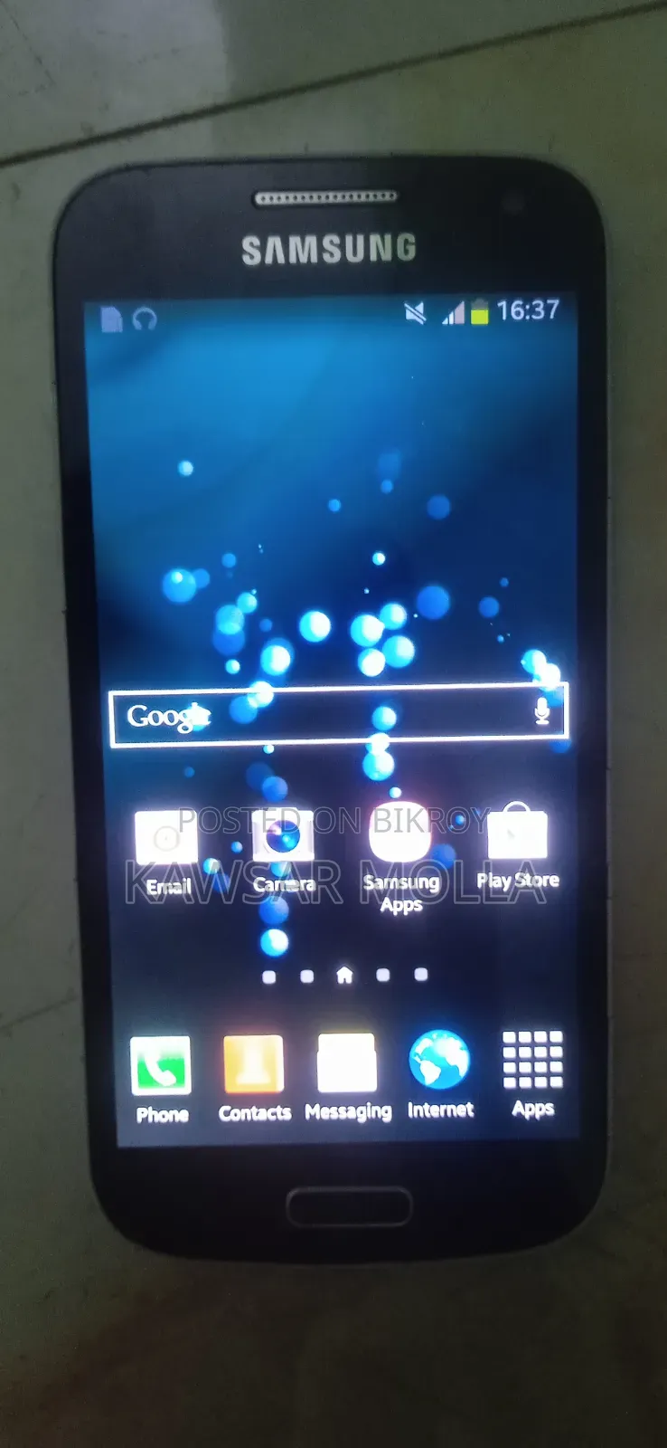 Samsung Galaxy S4 Mini I9195I 8 GB Black