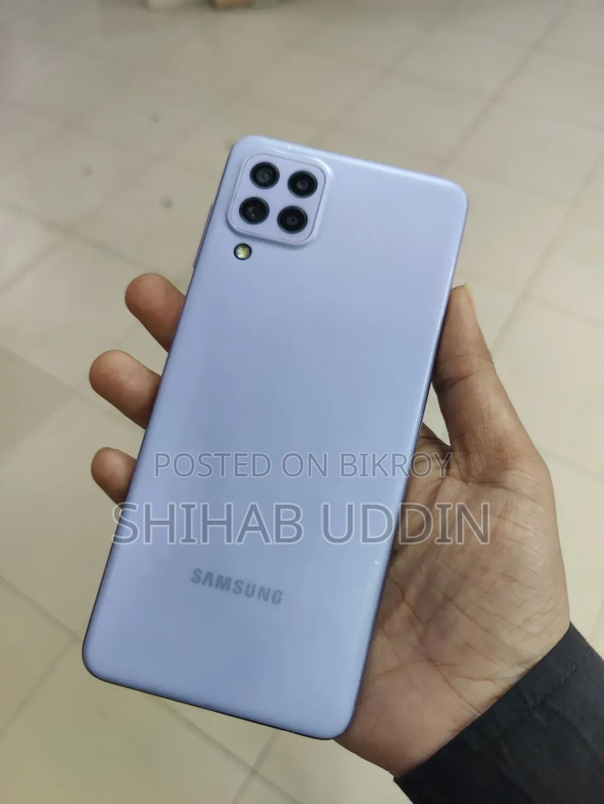 স্যামসাং গ্যালাক্সি এ২২ ১২৮ জিবি বেগুনি
