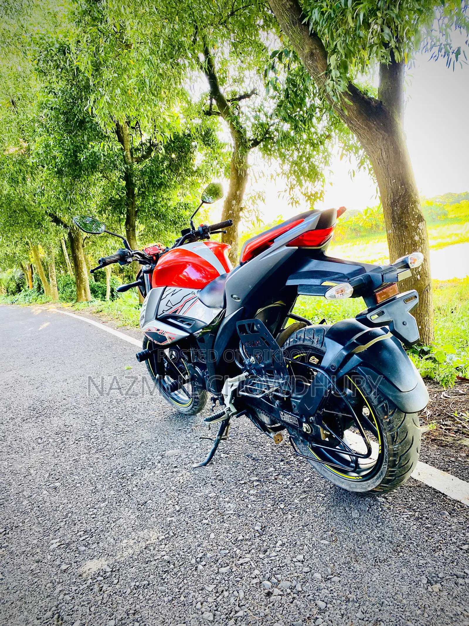 Suzuki Gixxer Fi ABS 2023 Orange